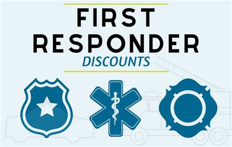 first responder discount contacts.